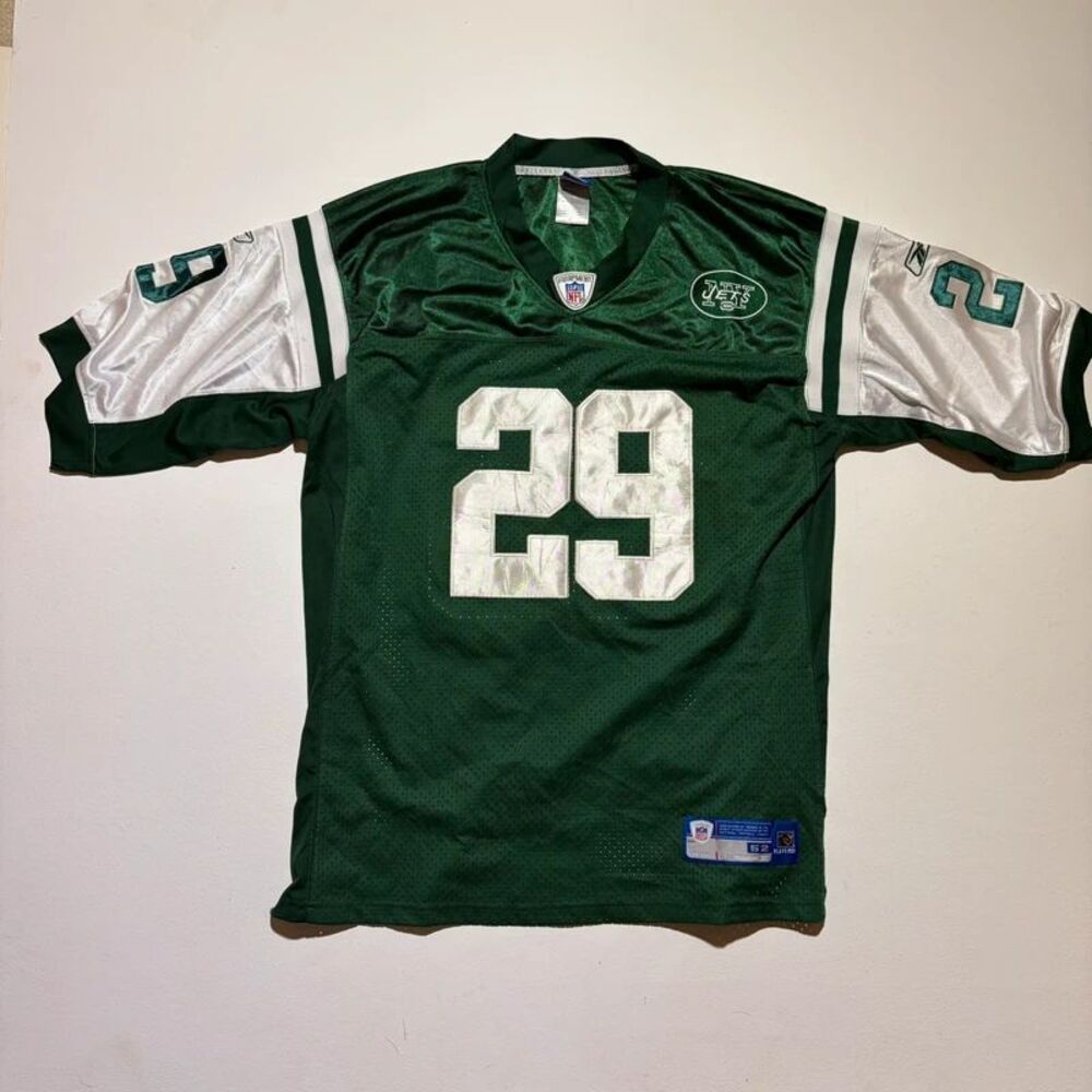 Vintage Jets Leon Washington #29 Jersey Reebok size 52